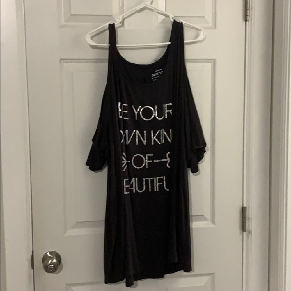 Cold shoulder top